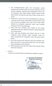 SE Panduan Ibadah Ramadhan, Idul Fitri, dan Kegiatan Pasar Ramadhan_4