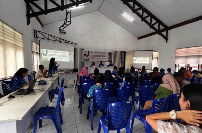 Kegiatan sinkronisasi penamaan jalan daerah, digelar oleh Dinas Pekerjaan Umum dan Penataan Ruang atau PUPR Kota Kotamobagu, pada Kamis (1/12/2022). FOTO : ICAT