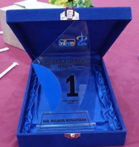 Bolmong Peringkat Pertama Pengelolaan DAK Fisik 2022