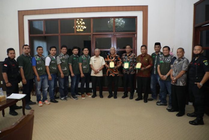 DPP GM PPMA melakukan audiensi dengan Bupati Asahan H. Surya, BSc di Ruang Kerja Bupati Asahan, Jumat (3/2/2023).