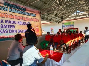 Mendrofa memberi Pelatihan Ternak Lebah Trigona Itama Atau kelulut di Lapas Kelas II A SIBOLGA (Dok.sumut trigona)