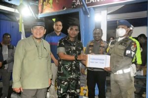 Kapolres Tapteng bersama Forkopimda Cek Pos Pengamanan Ops Ketupat Toba 2023