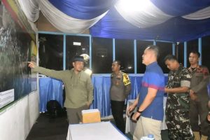 Kapolres Tapteng bersama Forkopimda Cek Pos Pengamanan Ops Ketupat Toba 2023