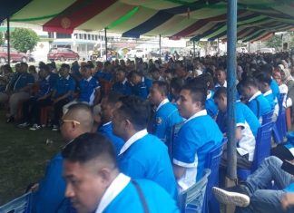 Limi Saksikan Pengukuhan 1300 Pengurus KNPI Tingkat Kecamatan