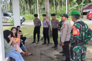 Hadapi Pemilu 2024, TNI-Polri di Bolmut Bangun Sinergitas Wujudkan Kamtibmas
