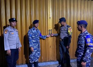 Gambar : Masyarakat apresiasi sinergitas  TNI-POLRI dalam ciptakan keamanan.