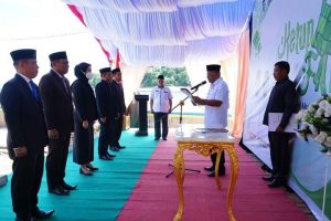 Bupati Bolmut Lantik Pejabat Tinggi Pratama dan Administrator