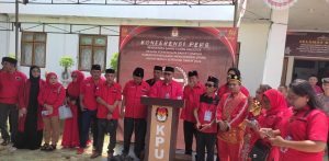 Gambar : KPU Bolmut terima pengajuan bakal calon legislatif dari PDIP dan Nasdem.