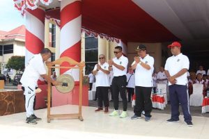 Bupati dan Wakil Bupati Hadiri Pencanangan Kegiatan Dalam Rangka HUT Ke 16 Bolmut