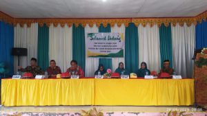 Ketua Tim Penilai Lomba Desa, Kepala Dinas BPMD, Ketua PKK Kabupaten, Camat Bokat, Ketua PKK Kecamatan, Kades Butukan dan Ketua PKK Desa Butukan
