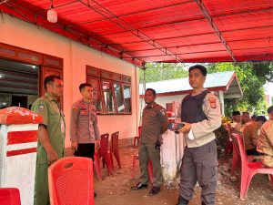 Polsek Bolangitang Pastikan Keamanan Pilsang di Wilayah Hukumnya