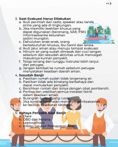 BPBD Kota Manado Gelar Penyuluhan Kebencanaan dalam Rangka Mitigasi dan Adaptasi Banjir