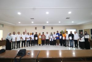 Pj Bupati Buol Hadiri Penyerahan Laporan Hasil Pemeriksaan Pertanggungjawaban Dana Banpol 2023