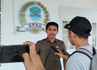 Ketua DPRD Kabupaten Buton Tengah (Buteng) Bobi Ertanto. Foto. Muhammad Shabuur/Infokini.news