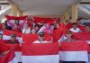 Semarak HUT Kemerdekaan Pemkab Bolmong Bagikan 10 Juta Bendera Merah Putih