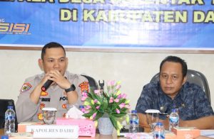 Plt. Kapolres Dairi AKBP Ronny Nicolas Sidabutar, S.H, S.I.K, M.H undang instansi terkait dalam kegiatan Coffe Morning bertempat di Ruang PDDO Polres Dairi. Jumat (15/09/2023).