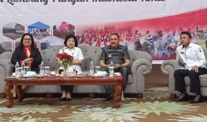 Pj Bupati Limi Mokodompit Hadiri Rakerkesda