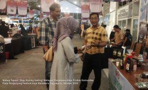 Wabup Tapsel Bawa Produk Kopi UMKM pada Malioboro Coffee Festival 2023