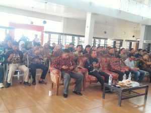 Komisi Pemilihan umum kabupaten Kaur melaksanakan Rapat Evaluasi dan Konsolidasi Badan Adhoc