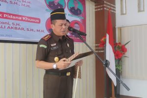 Pisah Sambut Pejabat di Kejaksaan Negeri Kaur