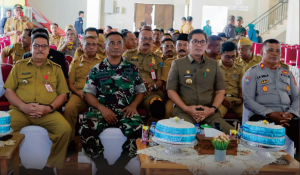 Forkopimda Buteng saat Launching Kampung KB, Dahsat dan Rumah Dataku. Foto Diskominfo Buteng.