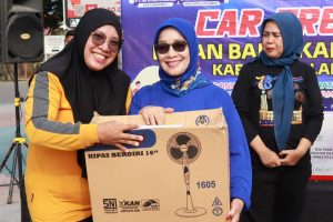 Memperingati BBKT, Karang Taruna Gelar Senam Bersama dan Bakti Sosial