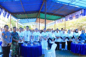 Tahap Ketiga Bupati Sapa Desa, Bupati Labuhanbatu Launching Asuransi JKK dan JKM