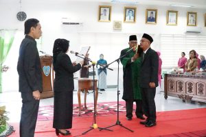 Wakil Bupati Hadiri Pelantikan Anggota PAW DPRD Masa Jabatan 2019-2024