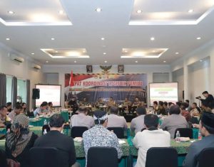 Wabup Malang Hadiri Rakor Logistik Pemilu 2024, Bersamaan Hari Imlek, Waspada