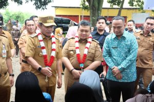 Bupati Tapsel dan Forkopimda Sambut Kedatangan Pj. Gubernur Sumut di Mess Pemprovsu