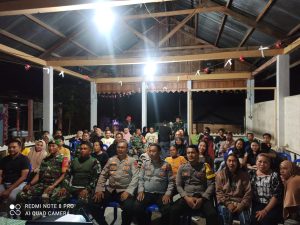 Kasat Binmas dan Kasikum Berikan Penyuluhan Narkoba dalam Kegiatan TMMD ke-120