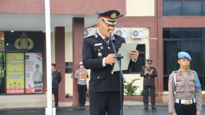 Wakapolres Boltim Pimpin Upacara Peringatan Harlah Pancasila, Ini Sambutannya