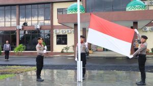 Wakapolres Boltim Pimpin Upacara Peringatan Harlah Pancasila, Ini Sambutannya
