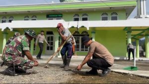 Jelang Hari Bhayangkara ke-78, Kasat Lantas Polres Boltim Pimpin Baksos Religi