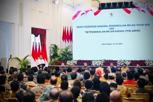 Bupati Minahasa Utara Joune Ganda Hadiri Rakornas Pengendalian Inflasi 2024 dan Terima Pesan Khusus dari Presiden Jokowi