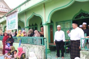 Bupati Dolly Pasaribu Bersama Ketua TP PKK Tapsel Tinjau Tiga Lokasi Pemotongan Hewan Kurban