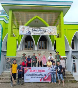 Dipimpin Kapolsek Modayag Gelar Boksos Sosial Religi