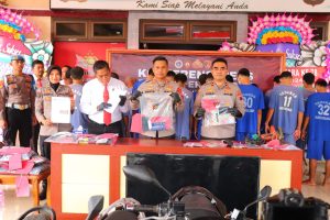 Polres Pekalongan Amankan 22 Tersangka dari 17 Ungkap Kasus Tindak Pidana Selama Bulan Juni 2024