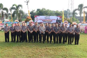 21 Personel Polres Batang Naik Pangkat, Kapolres Tekankan Peningkatan Kinerja