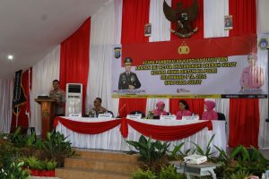 Kopolda Sulut Berikan Arahan Siswa Bintara yang akan Dilantik