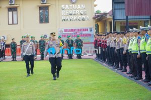 Plt Bupati Labuhanbatu Hadiri Apel Gelar Pasukan OPS Patuh Toba 2024