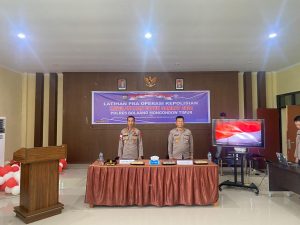 Polres Boltim Gelar Latihan Pra Operasi Patuh Samrat 2024