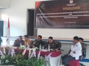 KPUD Kaur Sosialisasikan PKPU No 8 Tahun 2024