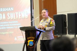 Buka Rakernis Fungsi Harkam, Kapolda Sulteng Tekankan Netralitas Polri Jelang Pilkada 2024