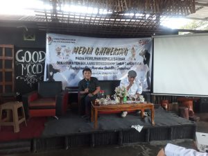 KPU Boltim Gelar Media Gathering dengan Tema “Profesionalitas Pers dan Stabilitas demokrasi”