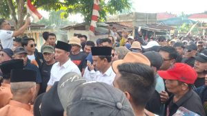 Ribuan Massa Pasangan Sam Sachrul Mamonto dan Rusmin Mokoagow Guncang Penggunungan