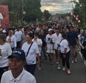 Ribuan Massa Pasangan Sam Sachrul Mamonto dan Rusmin Mokoagow Guncang Penggunungan