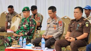 Hadapi Pilkada Serentak 2024, Polres Boltim Gelar Simulasi Sispamkota