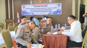 Tim Audit Itwasda Polda Sulut Kunjungi Polres Boltim