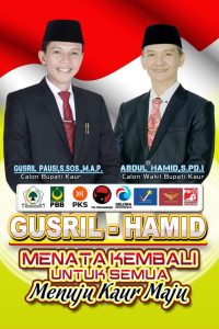 Waktu Pilkada Kaur semakin dekat, Dukungan Paslon Gusril – Hamid semakin Kuat.